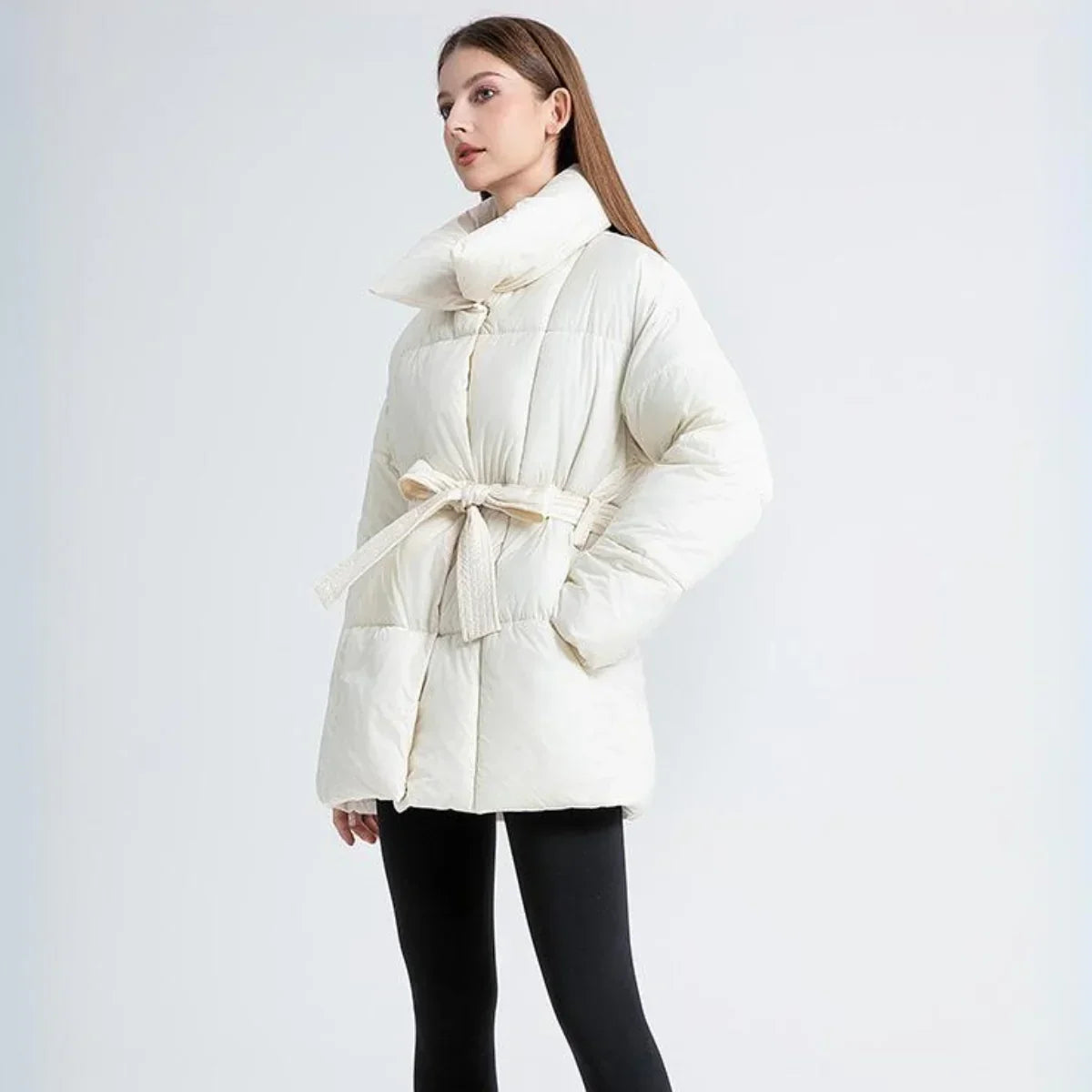 Arctic Allure - Elegant Winter Coat