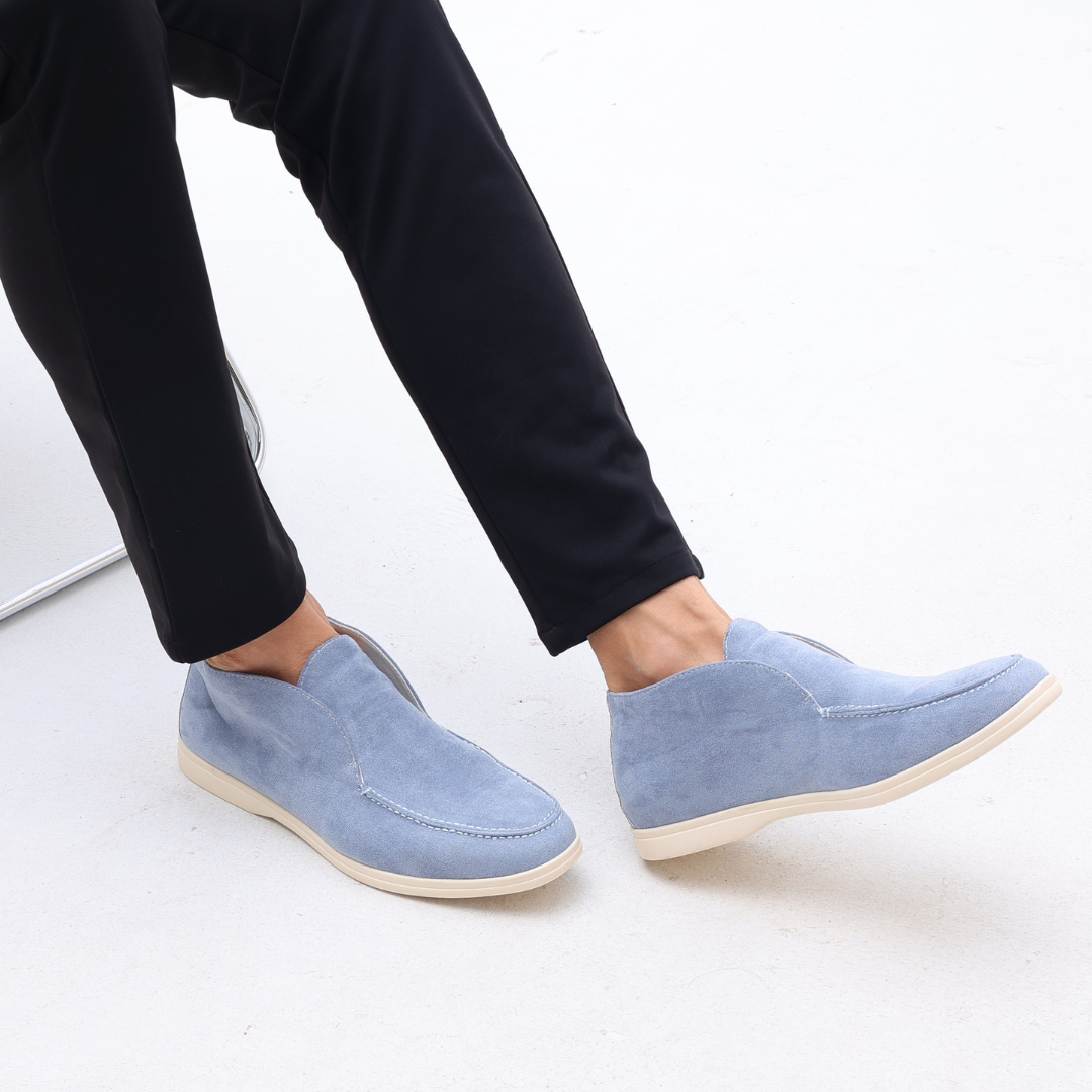 ClassyLondon™ | High Suede Loafers