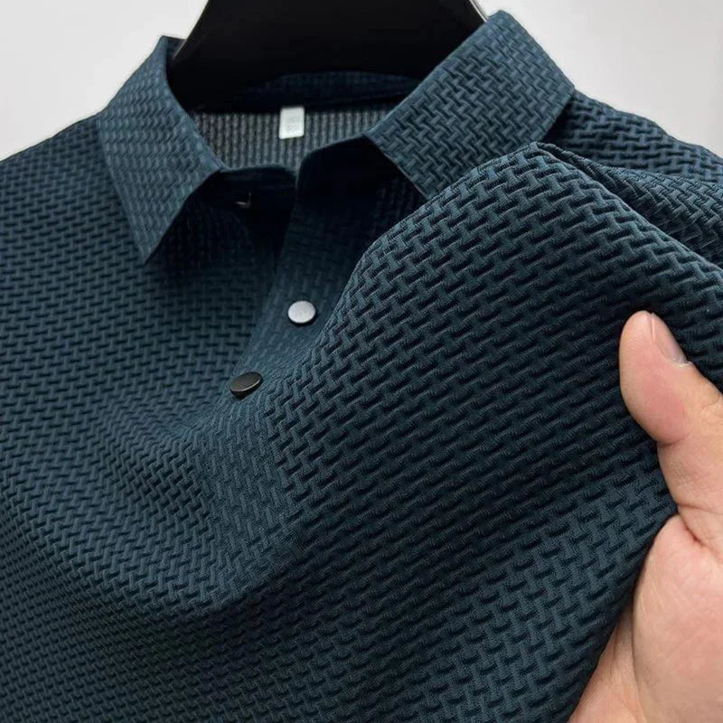 ClassyLondon™ | Silk Polo (Anti-Wrinkle)