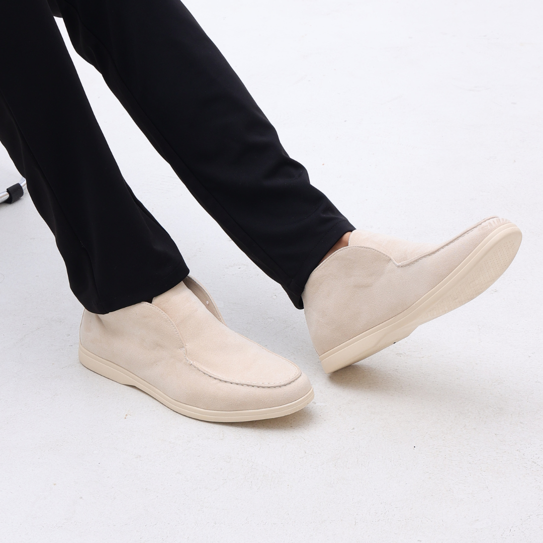 ClassyLondon™ | High Suede Loafers