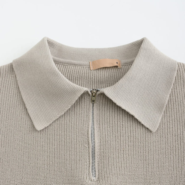 ClassyLondon™ | Half Zip Sweater