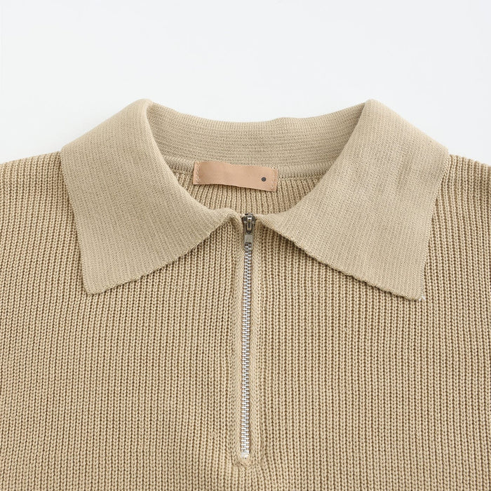 ClassyLondon™ | Half Zip Sweater