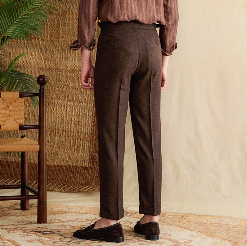 ClassyLondon™ | Tuscany linen trousers