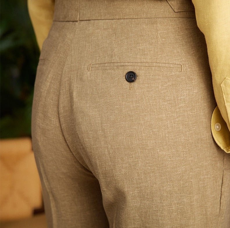 ClassyLondon™ | Tuscany linen trousers