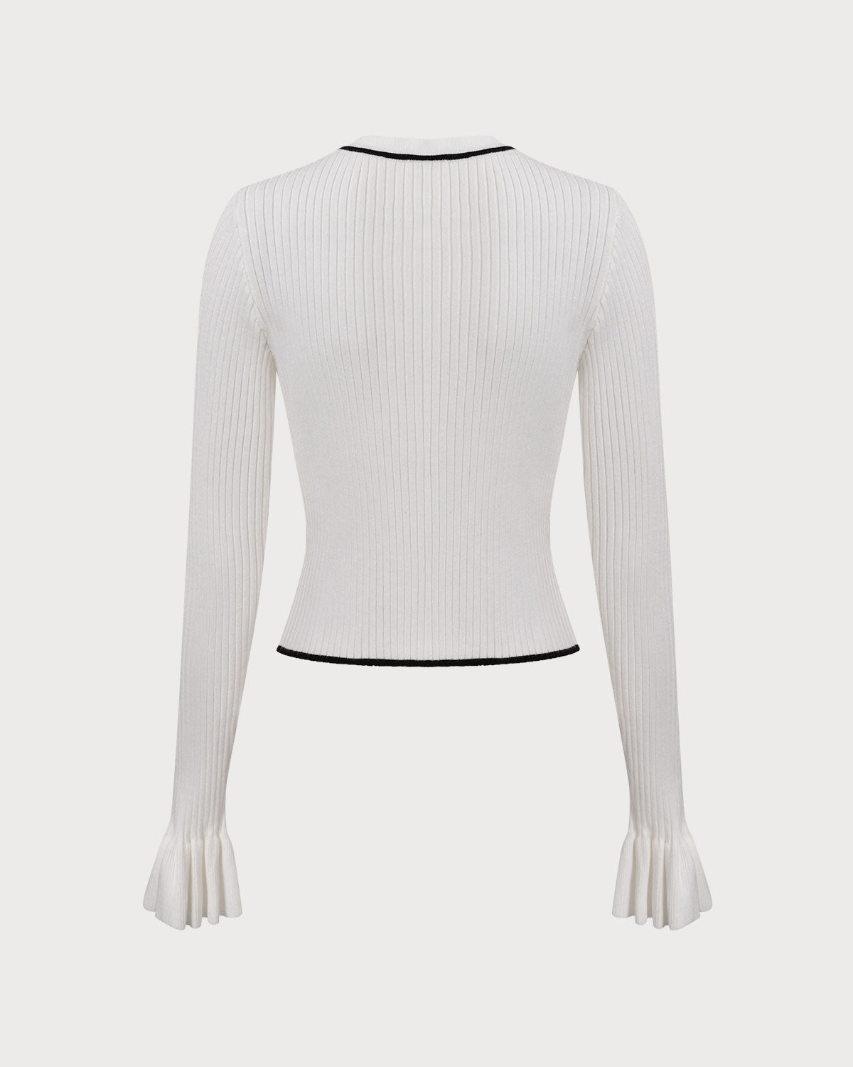 ClassyLondon™ |  Contrasting Knit Top